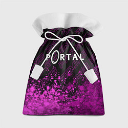 Мешок для подарков Portal pro gaming: символ сверху, цвет: 3D-принт