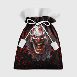 Мешок для подарков Страшный клоун, цвет: 3D-принт
