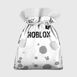 Мешок для подарков Roblox glitch на светлом фоне: символ сверху, цвет: 3D-принт