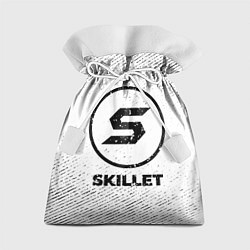 Мешок для подарков Skillet с потертостями на светлом фоне, цвет: 3D-принт