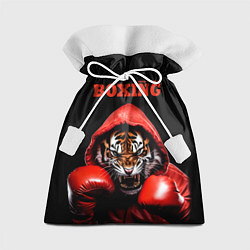 Мешок для подарков Boxing tiger, цвет: 3D-принт