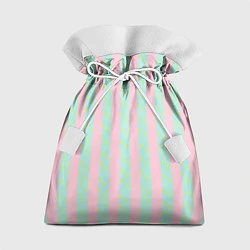 Мешок для подарков Полоска в цветочек - костюм Кена из фильма Барби, цвет: 3D-принт