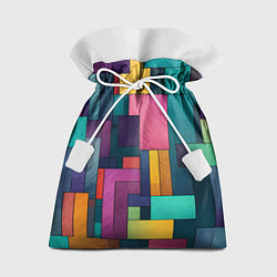 Мешок для подарков Современные геометрические фигуры, цвет: 3D-принт