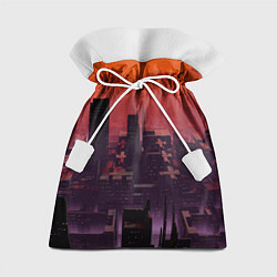 Мешок для подарков Секретный город, цвет: 3D-принт