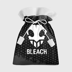 Мешок для подарков Bleach glitch на темном фоне, цвет: 3D-принт