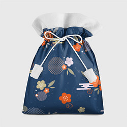 Мешок для подарков Орнамент японского кимоно, цвет: 3D-принт