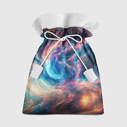 Мешок для подарков Космические узоры необычные, цвет: 3D-принт
