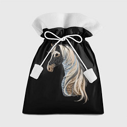Мешок для подарков Вышивка Лошадь, цвет: 3D-принт