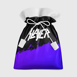 Мешок для подарков Slayer purple grunge, цвет: 3D-принт