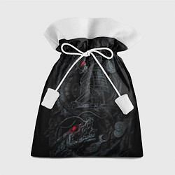 Мешок для подарков Dragon and samurai, цвет: 3D-принт