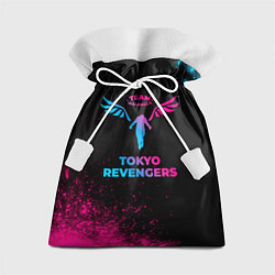 Мешок для подарков Tokyo Revengers - neon gradient, цвет: 3D-принт