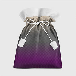 Мешок для подарков Фиолетовый и серый дым - Хуф и Ся, цвет: 3D-принт