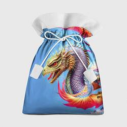 Мешок для подарков Dragon - irezumi - tattoo - Japan, цвет: 3D-принт