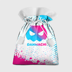 Мешок для подарков DanMachi neon gradient style, цвет: 3D-принт