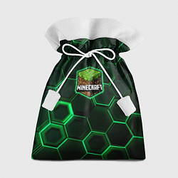 Мешок для подарков Minecraft Logo Плиты, цвет: 3D-принт