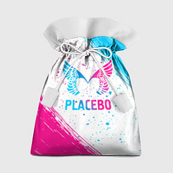 Мешок для подарков Placebo neon gradient style, цвет: 3D-принт
