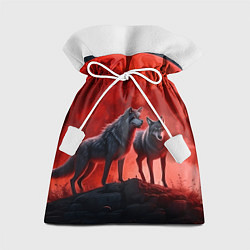 Мешок для подарков Кровавая луна, цвет: 3D-принт