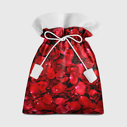 Мешок для подарков Лепестки алых роз, цвет: 3D-принт