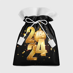 Подарочный мешок Новый 2024 год