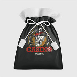 Мешок для подарков Casino, цвет: 3D-принт