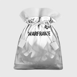Мешок для подарков Warframe glitch на светлом фоне посередине, цвет: 3D-принт