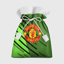 Мешок для подарков ФК Манчестер Юнайтед спорт, цвет: 3D-принт