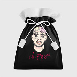 Мешок для подарков Lil Peep rap music, цвет: 3D-принт