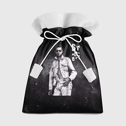 Мешок для подарков Depeche Mode - Dave Gahan strangers pistol, цвет: 3D-принт