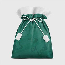 Мешок для подарков Серо-зеленые разводы, цвет: 3D-принт