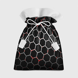 Мешок для подарков Шестиугольник пчелиный улей, цвет: 3D-принт
