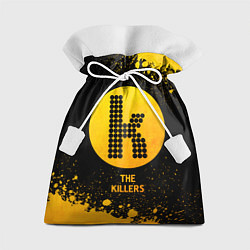 Мешок для подарков The Killers - gold gradient, цвет: 3D-принт