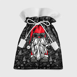 Мешок для подарков Санта Клаус гном, цвет: 3D-принт