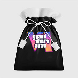 Мешок для подарков Grand Theft Auto 6, цвет: 3D-принт