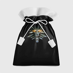 Мешок для подарков Ведьмак логотип, цвет: 3D-принт