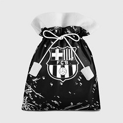 Мешок для подарков Barcelona белые краски спорт, цвет: 3D-принт