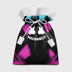 Мешок для подарков Маршмеллоу неон камсток, цвет: 3D-принт