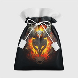 Мешок для подарков Огненный символ орла, цвет: 3D-принт