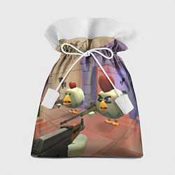 Мешок для подарков Чикен ган - скрин, цвет: 3D-принт