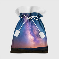 Мешок для подарков Млечный путь ночью, цвет: 3D-принт