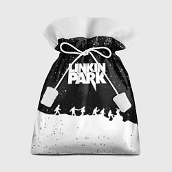 Мешок для подарков Linkin park bend steel, цвет: 3D-принт