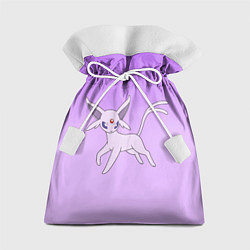 Мешок для подарков Espeon Pokemon - розовая кошка покемон, цвет: 3D-принт