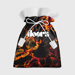 Мешок для подарков The Doors red lava, цвет: 3D-принт