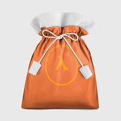 Мешок для подарков Half-Life оранжевый, цвет: 3D-принт