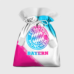 Мешок для подарков Bayern neon gradient style, цвет: 3D-принт