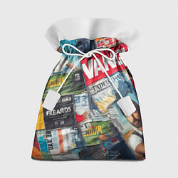Мешок для подарков Vanguard collage - ai art patchwork, цвет: 3D-принт