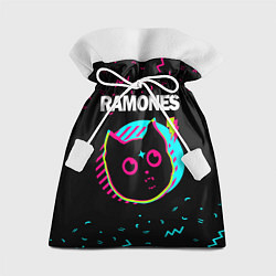 Мешок для подарков Ramones - rock star cat, цвет: 3D-принт