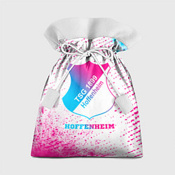 Мешок для подарков Hoffenheim neon gradient style, цвет: 3D-принт