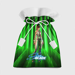 Мешок для подарков Stellar Blade green Eve, цвет: 3D-принт