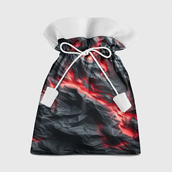 Мешок для подарков Раскаленная лава на горных камнях, цвет: 3D-принт