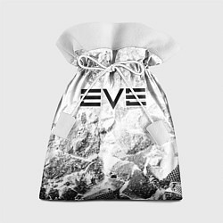 Мешок для подарков EVE white graphite, цвет: 3D-принт